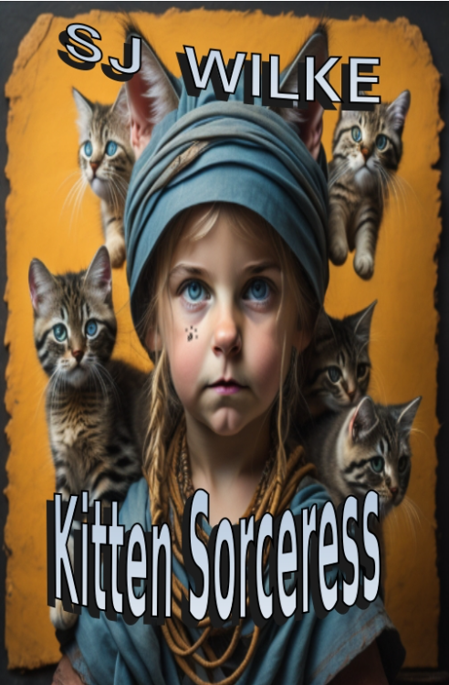 Kitten Sorceress by Sara Wilke